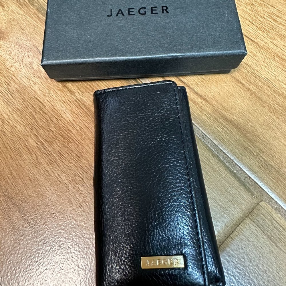 Jaeger Men's Black Key Organizer/ Fob BRAND NEW!!
